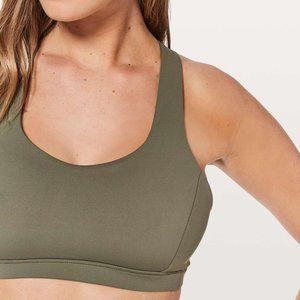 Lululemon Free To Be Serene Bra Sage size 6